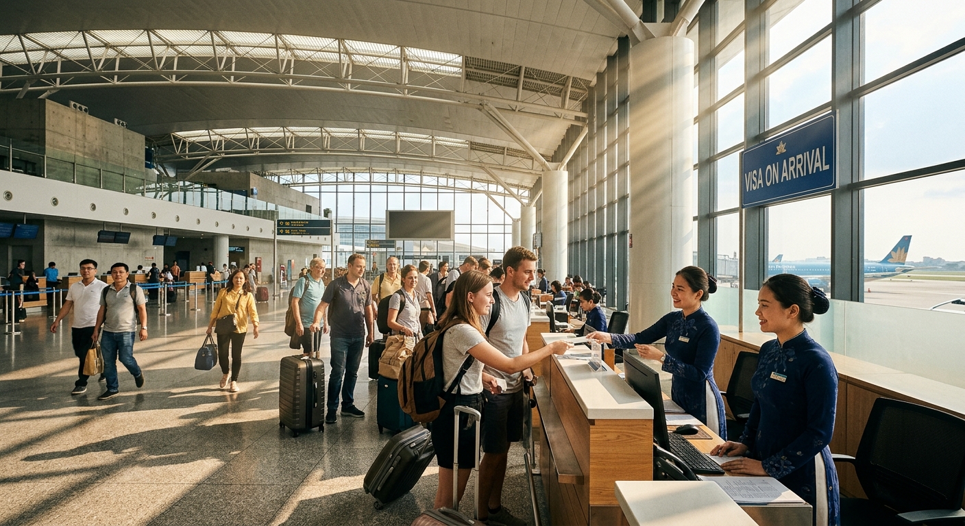 Hanoi Airport Visa on Arrival: Noi Bai Complete Pickup Guide
